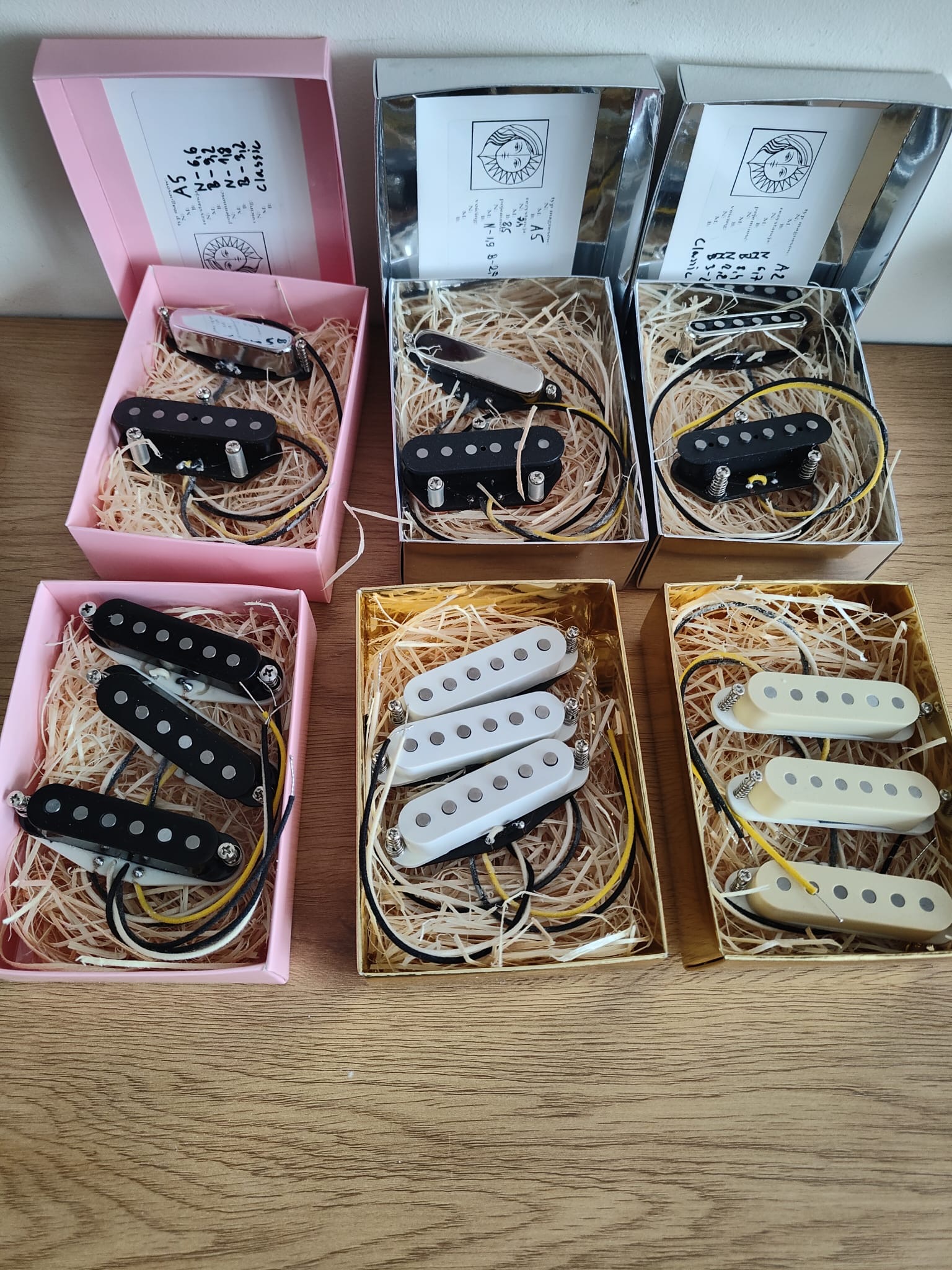 Ręcznie wykonany pickup gitarowy – ujęcie 3